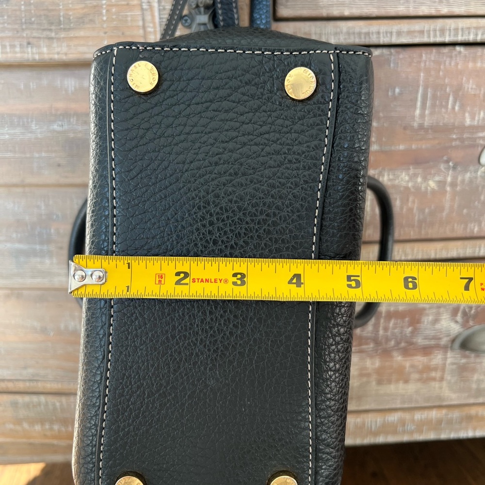 Michael Kors Black Pebbled Leather Crossbody Bag - Picture 6 of 8